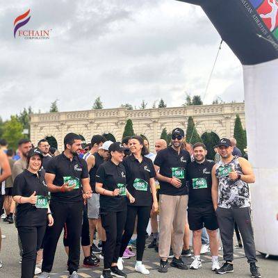 FCHAIN ​​поддержала Гянджинский марафон (ФОТО) - trend.az - Азербайджан - Гянджа