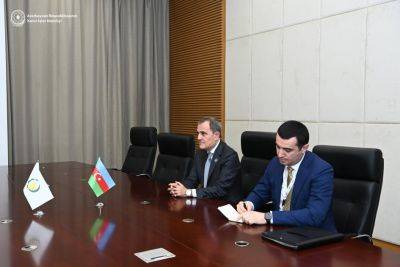 Джейхун Байрамов - Обсуждены перспективы сотрудничества между Азербайджаном и IOFS (ФОТО) - trend.az - Азербайджан