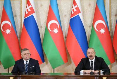 Ильхам Алиев - Роберт Фицо - Президент Ильхам Алиев: Азербайджан использует надежные пути для транспортировки своего природного газа в Европу - trend.az - Евросоюз - Азербайджан - Словакия - Президент