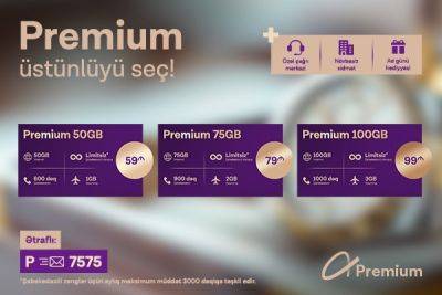 Azercell представляет тариф Premium и Программу Лояльности Premium+ - trend.az
