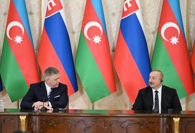 Ильхам Алиев - Роберт Фицо - Азербайджан является образцовой страной с точки зрения суверенитета - Роберт Фицо - trend.az - Азербайджан - Словакия - Президент