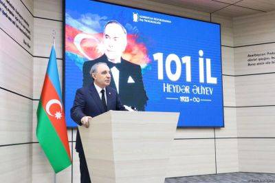 Гейдар Алиев - Кямран Алиев - Великий лидер Гейдар Алиев имел исторические заслуги не только в Азербайджане, но и на территории бывшего СССР - Генпрокурор Азербайджана - trend.az - Ссср - Азербайджан