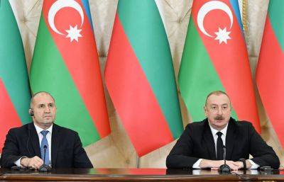 Ильхам Алиев - Румен Радев - Президент Ильхам Алиев: Торговый оборот между Азербайджаном и Болгарией в последнее время вырос в несколько раз - trend.az - Азербайджан - Болгария - Президент