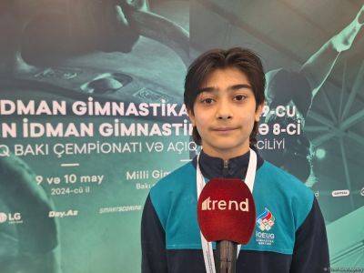Соперники на открытом чемпионате Баку по мужской спортивной гимнастике были сильные – победитель соревнований - trend.az - Азербайджан
