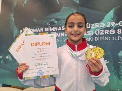 Борьба за победу была нелегкой – золотая медалистка чемпионата и первенства Баку по женской спортивной гимнастике - trend.az - Азербайджан