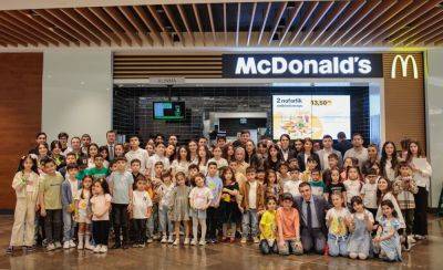 McDonald's Azərbaycan и ГФСЗ организовали мероприятие для детей шехидов (ФОТО/ВИДЕО) - trend.az