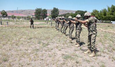 В Нахчыване проводятся учебные сборы с военнообязанными (ВИДЕО) - trend.az - Азербайджан - республика Нахчыванская