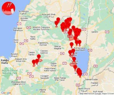 Бен Зимра - Тревога: Массированный залп по северу Израиля - mignews.net - Израиль