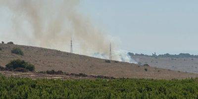 Обстрелы вызвали пожары в Верхней Галилее - detaly.co.il - Израиль - Ливан