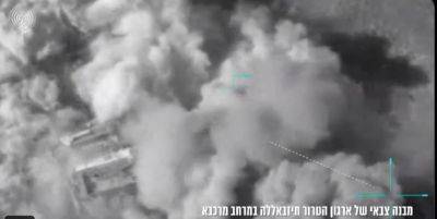 ЦАХАЛ подтвердил, что нанес серию авиаударов по зданиям Хезболлы - mignews.net - Израиль - Ливан
