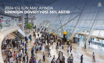 Гейдар Алиев - Пассажирооборот Бакинского аэропорта в мае 2024 года увеличился на 36% - trend.az - Москва - Стамбул - Анкара - Абу-Даби - Азербайджан - Баку - Санкт-Петербург - Тбилиси - Дели - Доха