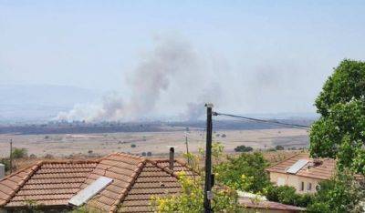 Из-за обстрелов на севере Израиля начались 15 пожаров - mignews.net - Израиль - Ливан