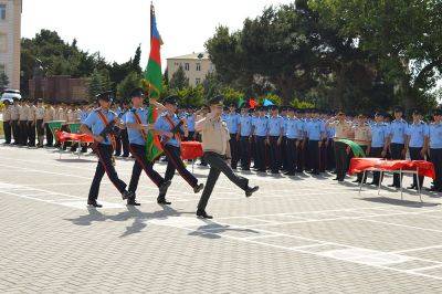 Гейдар Алиев - Состоялась церемония выпуска курсантов Военного лицея имени Джамшида Нахчыванского - trend.az - Азербайджан