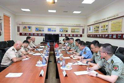 Визит военной делегации Китая в Азербайджан продолжается - trend.az - Китай - Азербайджан