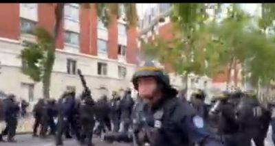 Марин Ле-Пен - В Париже вспыхнули беспорядки на акции против партии Ле Пен - mignews.net - Париж