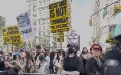 Прохамасовские демонстранты в Америке напоминают немецких бундистов 1936-1941 гг - mignews.net - Нью-Йорк - Германия - Польша - Хамас
