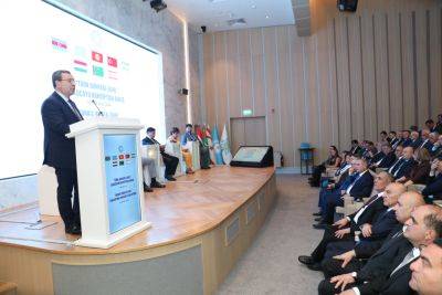 Ильхам Алиев - Гейдар Алиев - Самед Сеидов - В Шуше прошла панельная сессия на тему «Тюркский мир-2040: концептуальное видение будущего» (ФОТО) - trend.az - Азербайджан - Президент