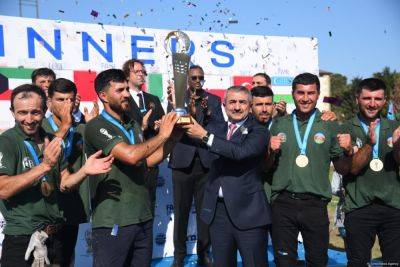 Сборная Азербайджана по човгану стала чемпионом мира (ФОТО) - trend.az - Марокко - Азербайджан - Узбекистан - Нигерия