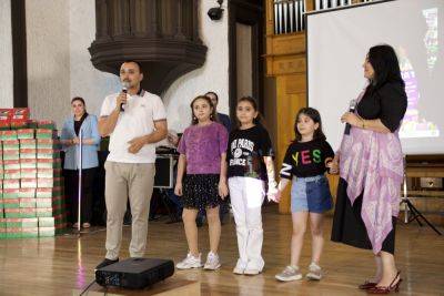 Бог любит Азербайджан! Vineyard провел благотворительный концерт "Твори добро" (ВИДЕО, ФОТО) - trend.az - Азербайджан
