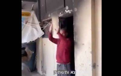 Видео: террорист сложил оружие и сдался ЦАХАЛу в Джабалии - mignews.net - Хамас