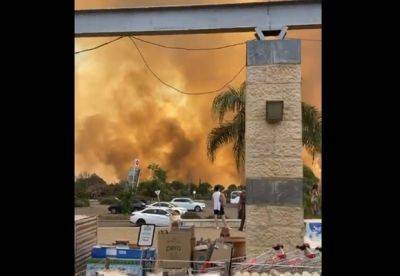 Сильный пожар в районе Кацрин не удается локализовать - mignews.net - Ливан