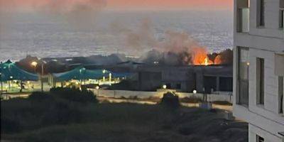 Обстрелы на севере Израиля: сбитый дрон вызвал пожар в Нагарии - detaly.co.il - Израиль - Ливан