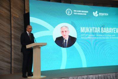 Мухтар Бабаев - Мухтар Бабаев о задачах председательства COP29 - trend.az - Азербайджан - Президент