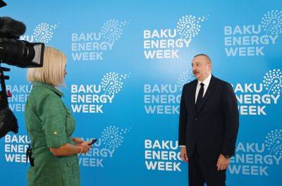 Ильхам Алиев - Президент Ильхам Алиев - Телеканал "Euronews" опубликовал интервью с Президентом Ильхамом Алиевым (ФОТО) - trend.az - Азербайджан - Президент