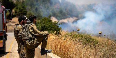 Гиль Элияг - Из-за обстрелов на севере вспыхнули пожары - detaly.co.il - Израиль - Ливан - поселение Верхняя Галилея