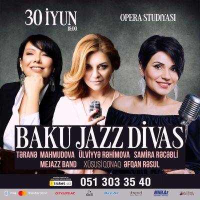 Азербайджанские звезды джаза выступят с концертом Baku Jazz Divas - trend.az - Баку - Baku