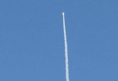Ракета над Гуш-Даном - испытания министерства обороны - mignews.net - Израиль