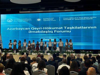 В Зангилане стартовал Форум сотрудничества НПО Азербайджана (ФОТО) - trend.az - Армения - Азербайджан
