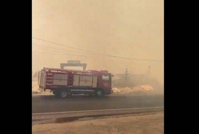 Сильнейший пожар в Бинт-Джбейль после израильского удара - mignews.net - Ливан