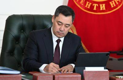 Садыр Жапаров - Кыргызстан ратифицировал соглашение по строительству ж/д Китай - Кыргызстан - Узбекистан - trend.az - Китай - Пекин - Узбекистан - Киргизия - Бишкек