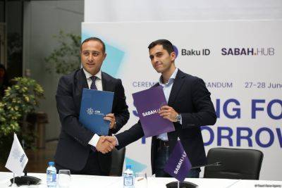 Фариз Джафаров - 4SIM и SABAH.Hub подписали меморандум о взаимопонимании - trend.az - Азербайджан - Baku
