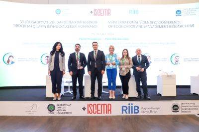 Заур Мамедов - Гюнай Аскерова подчеркнула роль PwC в устойчивом финансировании на Международной научной конференции исследователей в области экономики и управления (ФОТО) - trend.az - Азербайджан