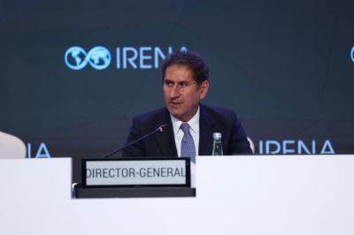 IRENA созовет централизованный инвестиционный форум в Баку в течение первой недели COP29 - гендиректор - trend.az