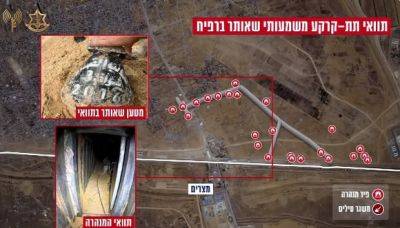 ЦАХАЛ обнаружил 2-километровый туннель ХАМАСа в Рафиахе - mignews.net - Египет - Хамас