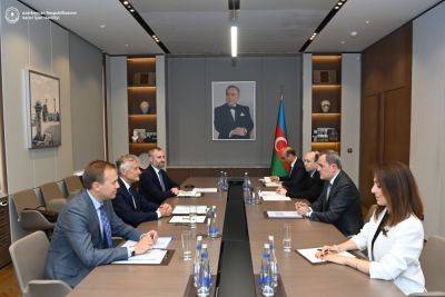 Джейхун Байрамов - Джейхун Байрамов провел обмен мнениями с госсекретарем МИД Польши (ФОТО) - trend.az - Азербайджан - Польша