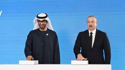 Ильхам Алиев - Азербайджан и ОАЭ запускают проекты по возобновляемым источникам энергии в рамках подготовки к COP29 - Euronews - trend.az - Эмираты - Абу-Даби - Азербайджан - Баку - Президент