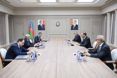 Али Асадов - Али Асадов встретился с делегацией группы компаний Knauf - trend.az - Германия - Азербайджан