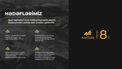 Ильхам Алиев - ЗАО «AzerGold»: прибыльная деятельность с первых лет существования, растущие доходы (ФОТО) - trend.az - Азербайджан - Президент