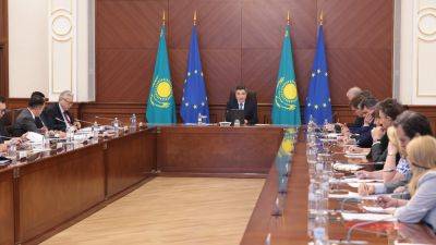 Олжас Бектенов - Казахстан и ЕС обсудили планы по развитию Среднего коридора - trend.az - Евросоюз - Китай - Казахстан - Астана