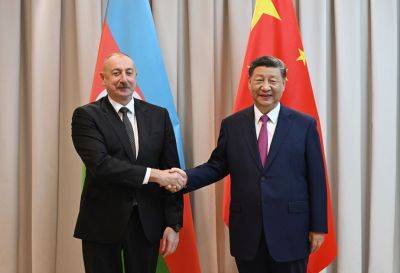 Ильхам Алиев - Си Цзиньпин - Президент Ильхам Алиев: Нас радует увеличение товарооборота между Азербайджаном и Китаем - trend.az - Китай - Азербайджан - Астана - Президент