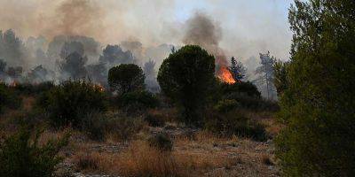 Галилея по-прежнему в огне: пожары после обстрелов из Ливана, до сих пор не ликвидированы - detaly.co.il - Израиль - Ливан