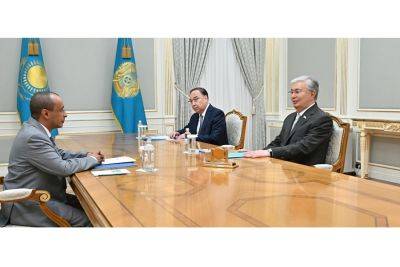 Касым Токаев - Казахстан и ОАЭ рассмотрели перспективы сотрудничества в энергетической отрасли - trend.az - Эмираты - Казахстан - Астана - Президент