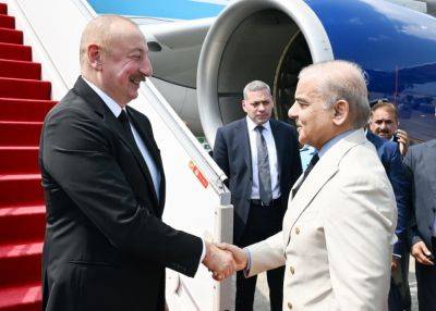 Ильхам Алиев - Президент Ильхам Алиев прибыл с государственным визитом в Пакистан (ФОТО/ВИДЕО) - trend.az - Азербайджан - Пакистан - Исламабад - Президент