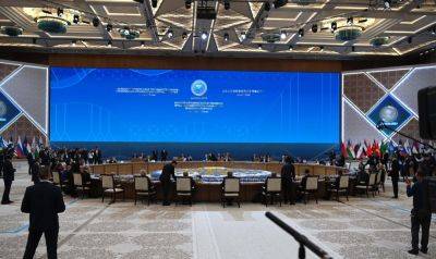 Подписан ряд документов Заседания Совета глав государств-членов ШОС - trend.az - Казахстан - Астана
