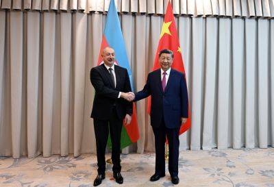 Ильхам Алиев - Си Цзиньпин - Азербайджан и Китай – хорошие друзья и хорошие партнеры - Си Цзиньпин - trend.az - Китай - Азербайджан - Астана - Президент