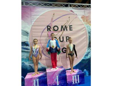 Азербайджанские гимнастки завоевали шесть золотых медалей в Риме (ФОТО) - trend.az - Рим
